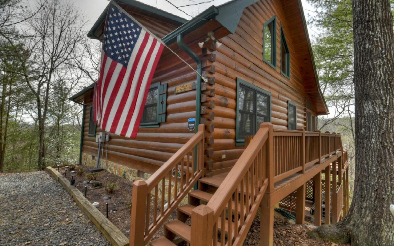 Golden Eagle Ga Cabin - Hot Tub, Firepit & Fast Wifi Blue Ridge Esterno foto