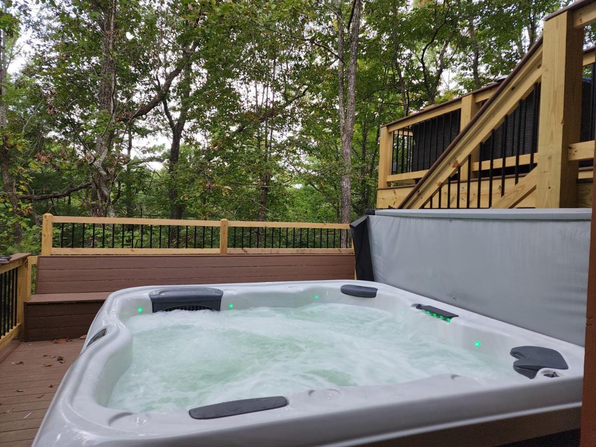 Golden Eagle Ga Cabin - Hot Tub, Firepit & Fast Wifi Blue Ridge Esterno foto