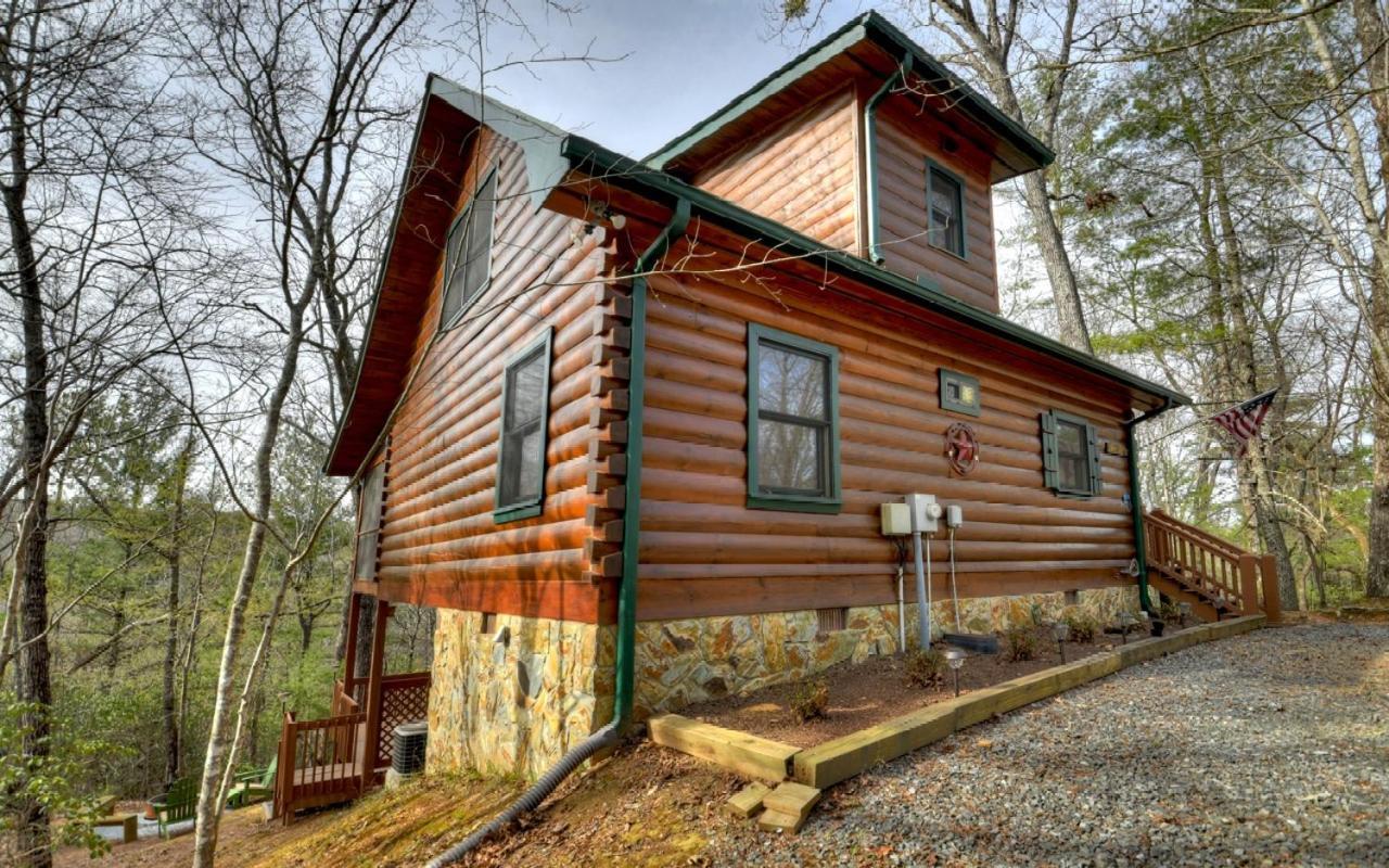 Golden Eagle Ga Cabin - Hot Tub, Firepit & Fast Wifi Blue Ridge Esterno foto