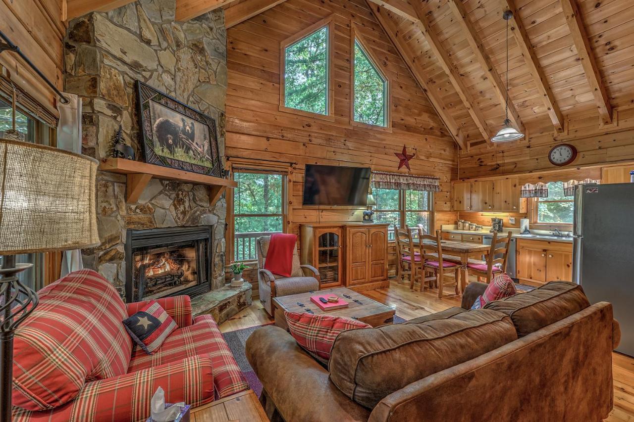 Golden Eagle Ga Cabin - Hot Tub, Firepit & Fast Wifi Blue Ridge Esterno foto