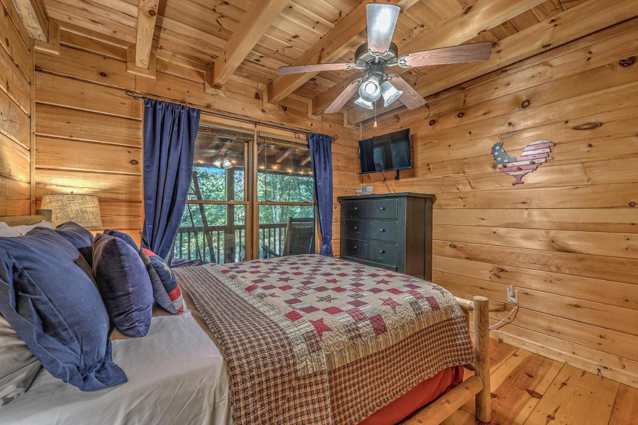 Golden Eagle Ga Cabin - Hot Tub, Firepit & Fast Wifi Blue Ridge Esterno foto