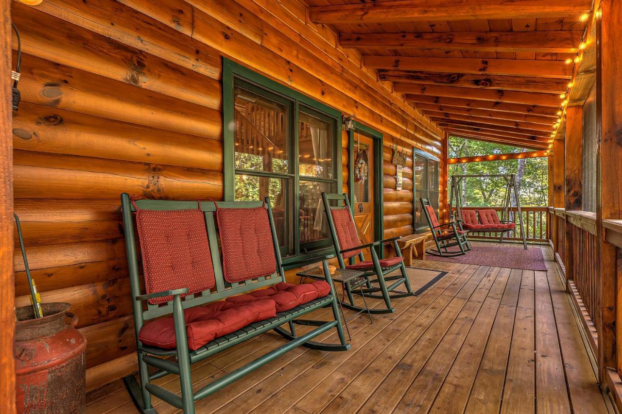 Golden Eagle Ga Cabin - Hot Tub, Firepit & Fast Wifi Blue Ridge Esterno foto