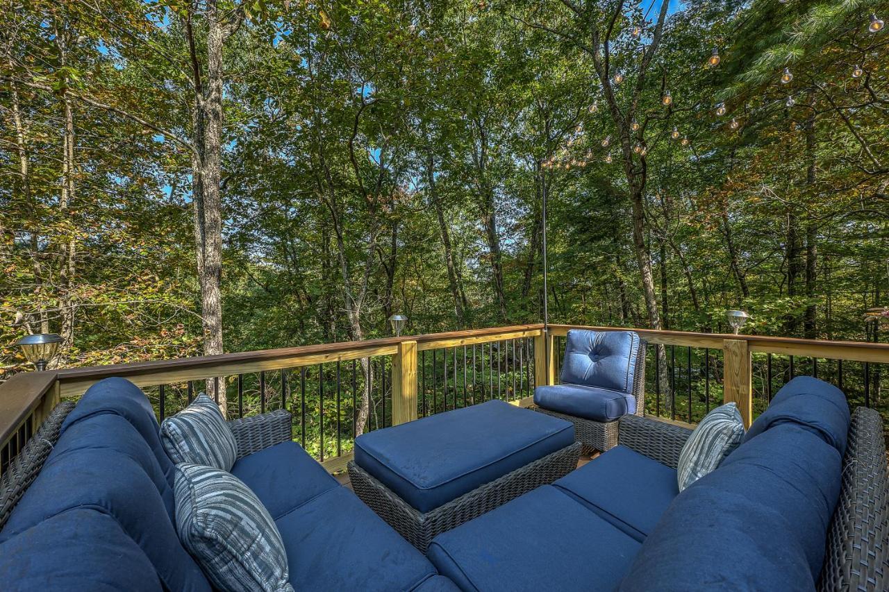 Golden Eagle Ga Cabin - Hot Tub, Firepit & Fast Wifi Blue Ridge Esterno foto