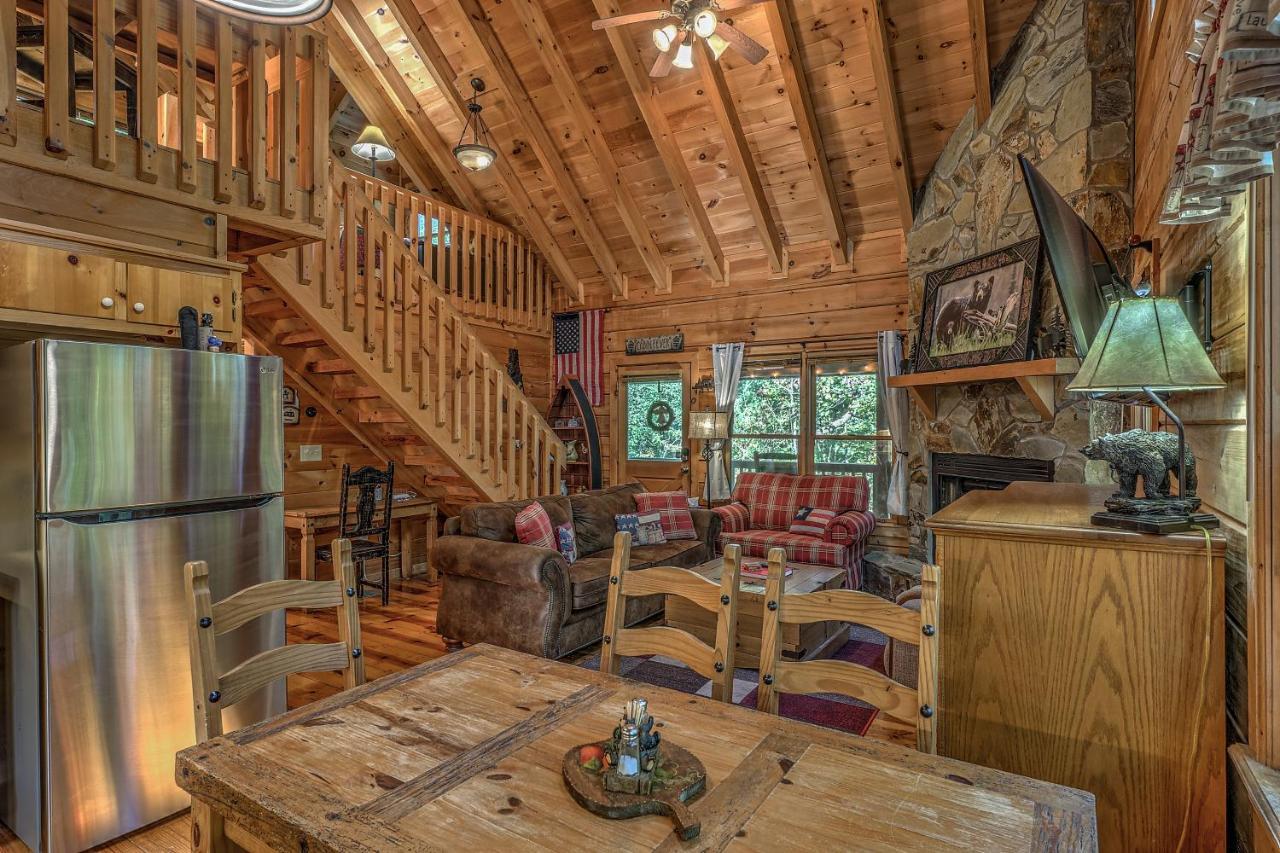 Golden Eagle Ga Cabin - Hot Tub, Firepit & Fast Wifi Blue Ridge Esterno foto