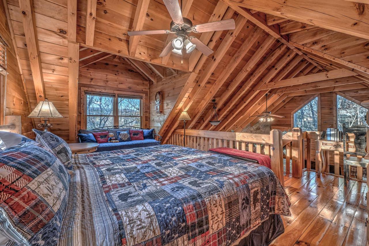 Golden Eagle Ga Cabin - Hot Tub, Firepit & Fast Wifi Blue Ridge Esterno foto