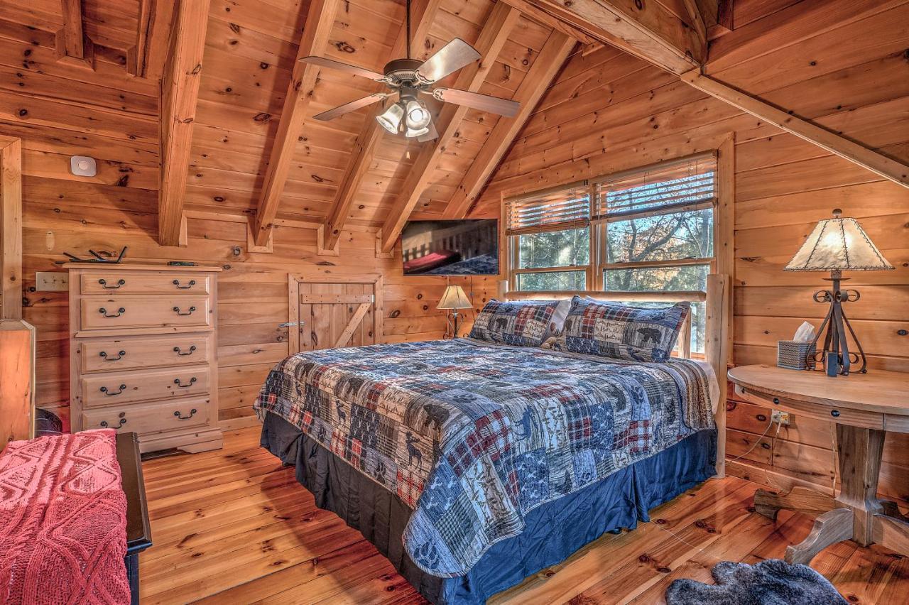 Golden Eagle Ga Cabin - Hot Tub, Firepit & Fast Wifi Blue Ridge Esterno foto